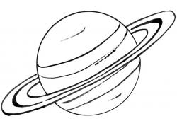 загадка-раскраска про Сатурн