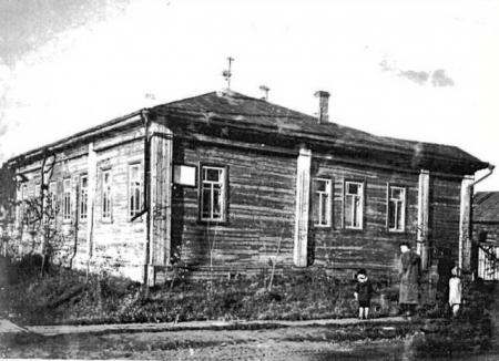 Дом, в котором жил П.Ершов в 1862-1869 годы в Тобольской губернии, Сибирь