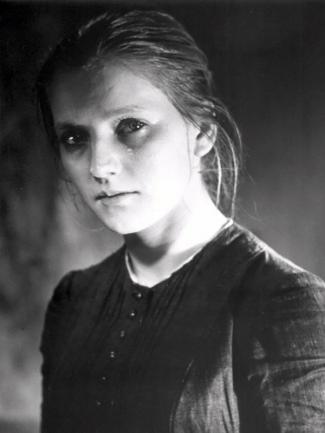 Советская актриса Татьяна Бедова  в образе Сонечки Мармеладовой