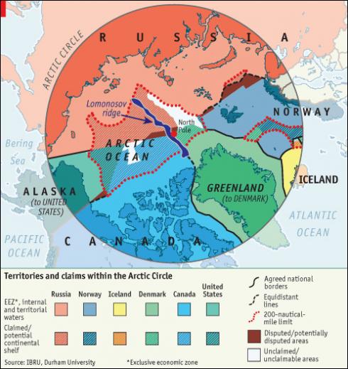 Политическая территория Арктики
