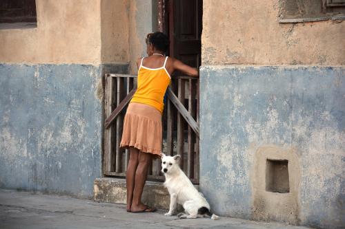 кубинцы девочка с собачкой