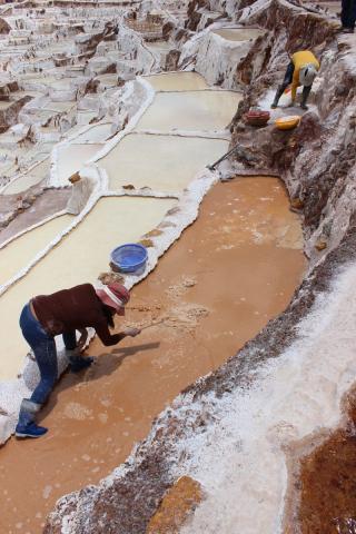 добыча соли в Перу
