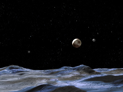 спутники Плутона