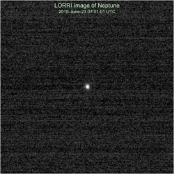 Снимок Нептун Новые Горизонты