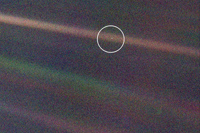 самый далекий снимок Земли из космоса