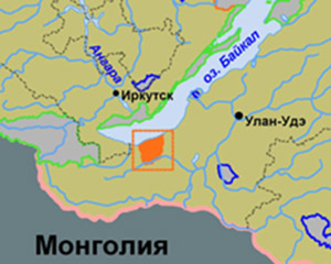Байкальский заповедник на карте
