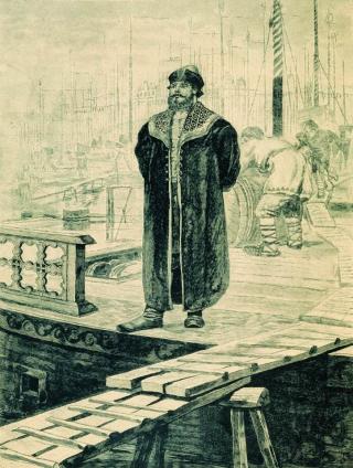 Иллюстрация к книге &quot;Русские былинные богатыри&quot;, 1895