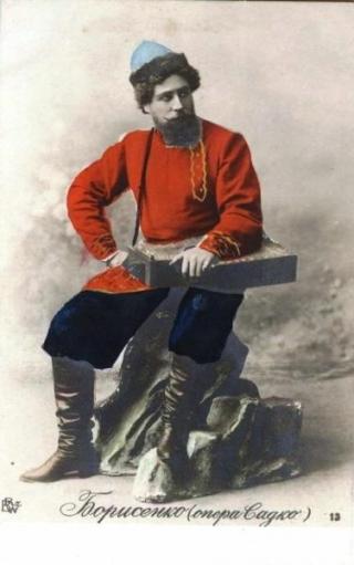 Алексей Борисенко в опере «Садко», 1910