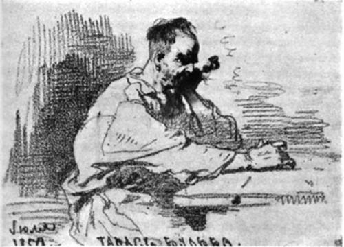 Микешин М. О., Тарас Бульба, 1859 г.