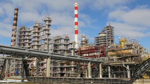нефтехимический завод в Белоруссии