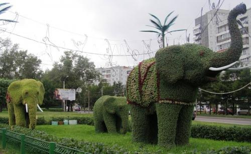 садовые слоны в Красноярске
