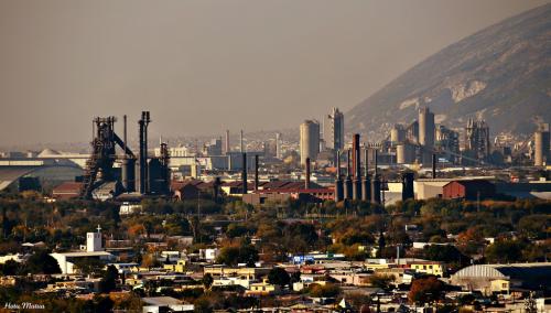 промышленный квартал в Мехико