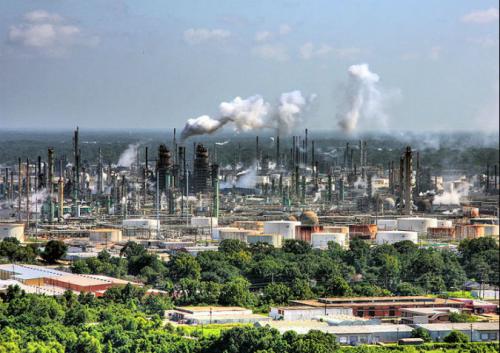 нефтяной завод в Луизиане