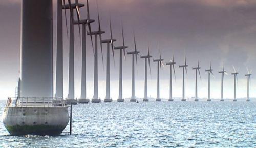 ветряные генераторы в Дании