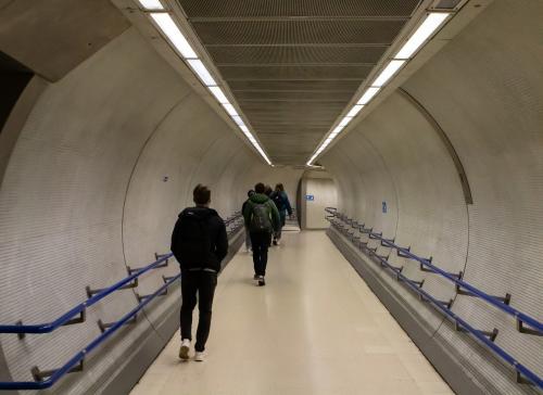 Лондонский подземный тоннель в метро