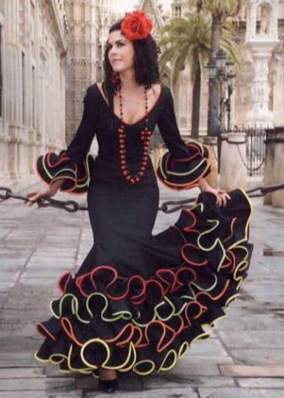 испанское платье