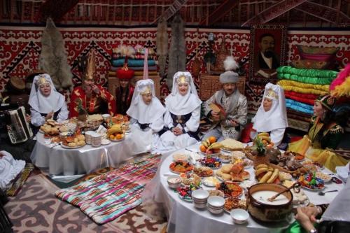 праздник Дастархан в Казахстане