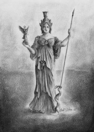 Афина- богиня мудрости 