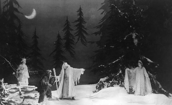 Спектакль &quot;Снегурочка&quot;, Малый Театр, 1951