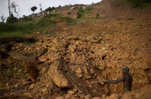 Африка полезные ископаемые рудные и не рудные