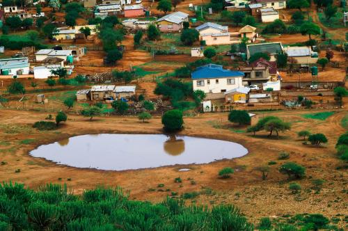 деревня в Лимпопо, Африка