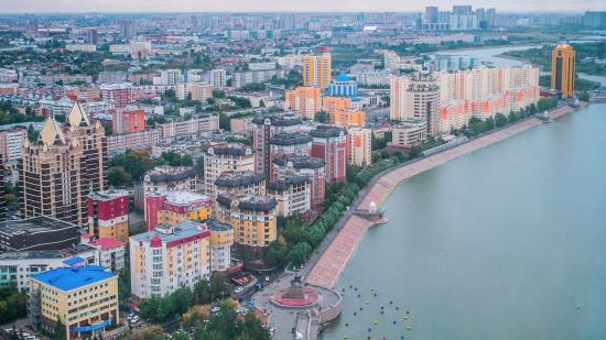 Астана, левый берег Есиль, Казахстан
