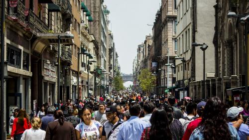 улицы в Мексике