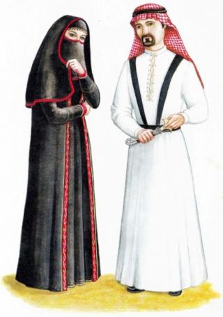 традиционная арабская одежда