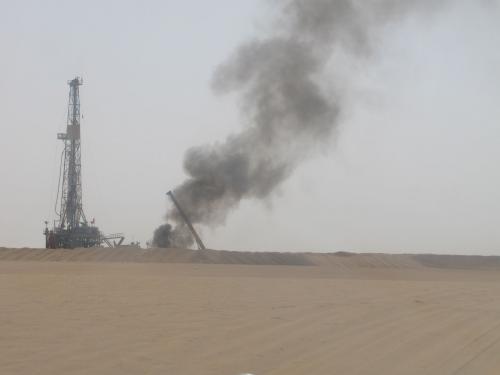 Пустыня Руб-эль-Хали, разработка нефтяных месторождений