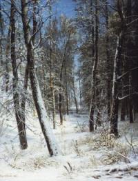 И. И. Шишкин Зима в лесу (Иней)